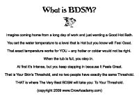 Book Excerpt | What is BDSM? - Thumbnail