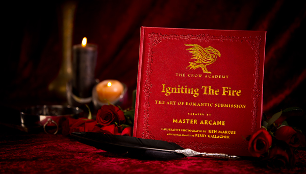IGNITING THE FIRE: The Art of Romantic Submission | Hardback, Faux-Leather, Collectors Edition